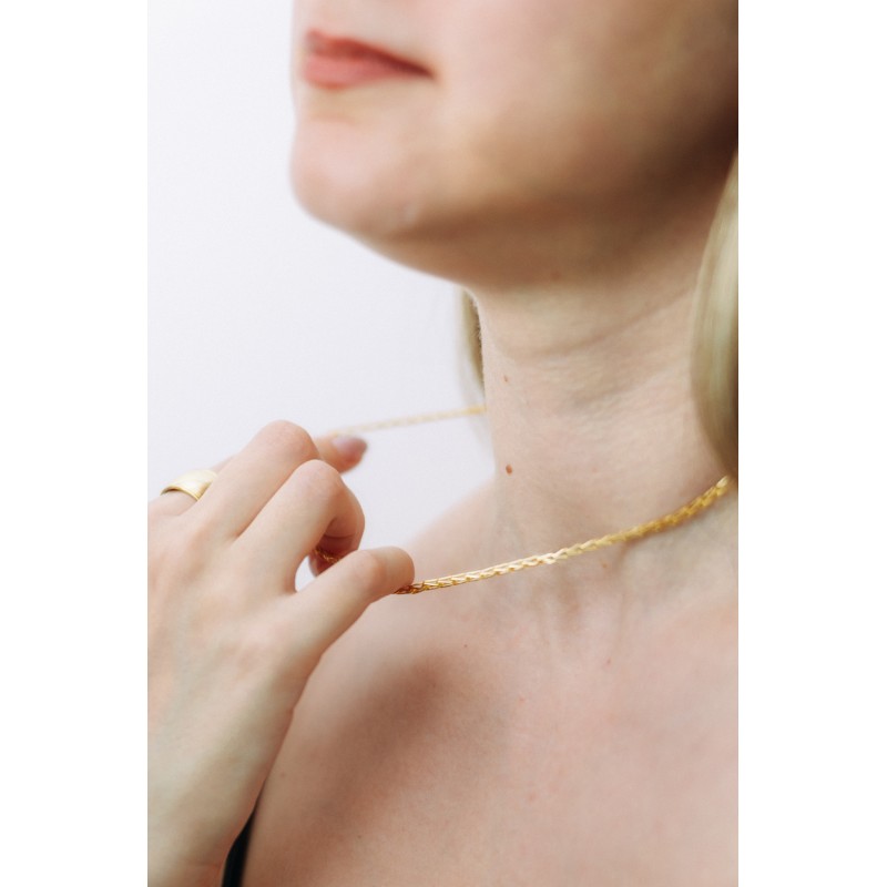 Αλυσίδα επιχρυσωμένη, ασήμι 925 Αλυσίδα επιχρυσωμένη, ασήμι 925