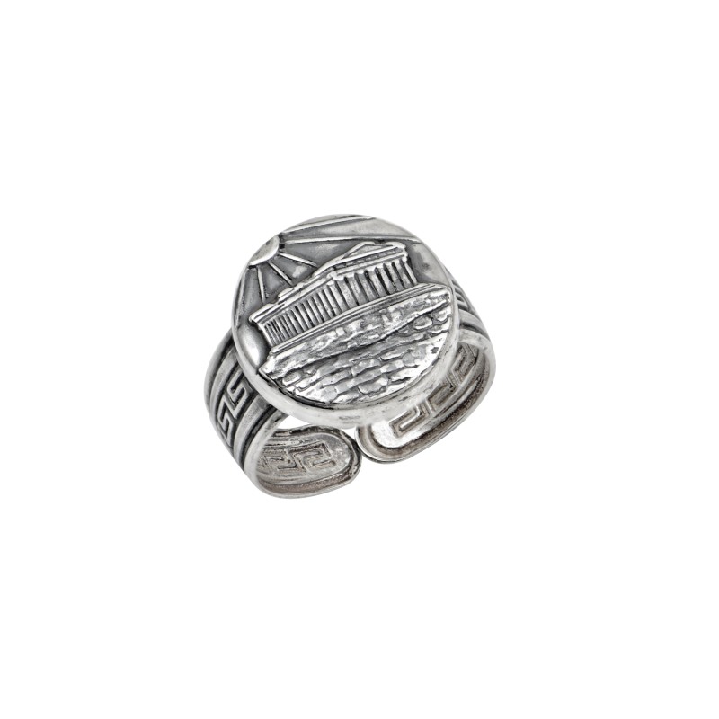 Δαχτυλίδι Παρθενώνας. Οξειδωμένο ασήμι 925. Δαχτυλίδι Παρθενώνας. Οξειδωμένο ασήμι 925.