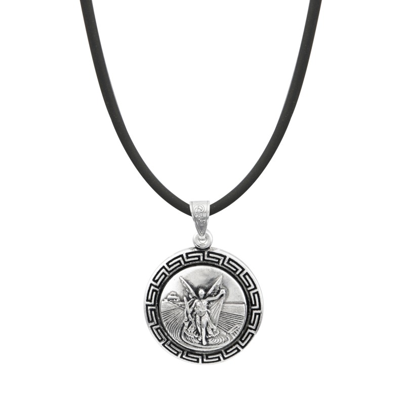 Μενταγιόν θεά Νίκη. Οξειδωμένο ασήμι 925. Μενταγιόν θεά Νίκη. Οξειδωμένο ασήμι 925.