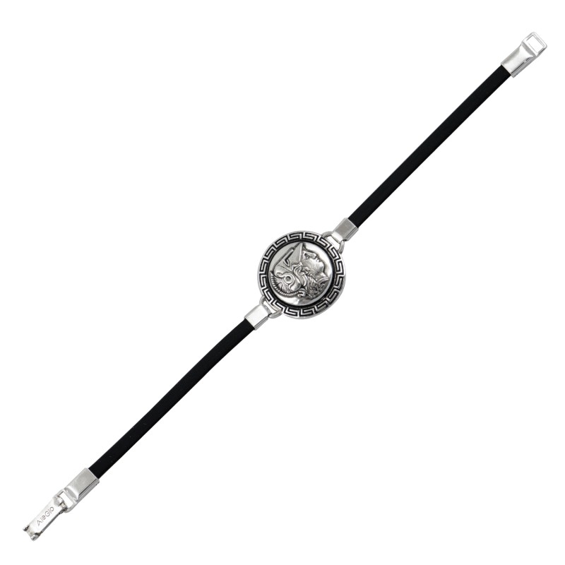 Βραχιόλι θεά Αθηνά. Οξειδωμένο ασήμι 925. Βραχιόλι θεά Αθηνά. Οξειδωμένο ασήμι 925.