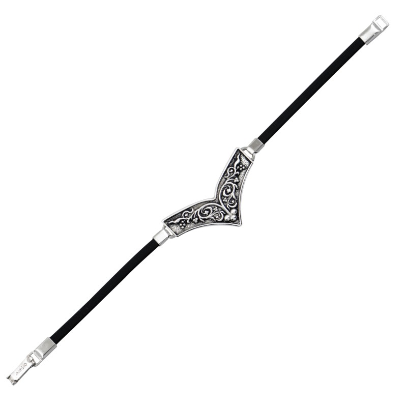 Βραχιόλι αρχαϊκός διάκοσμος. Οξειδωμένο ασήμι 925. Βραχιόλι αρχαϊκός διάκοσμος. Οξειδωμένο ασήμι 925.