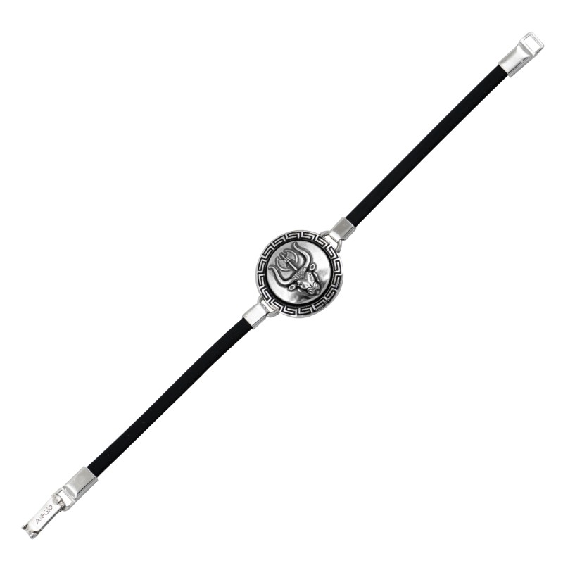 Βραχιόλι Μινώταυρος. Οξειδωμένο ασήμι 925. Βραχιόλι Μινώταυρος. Οξειδωμένο ασήμι 925.