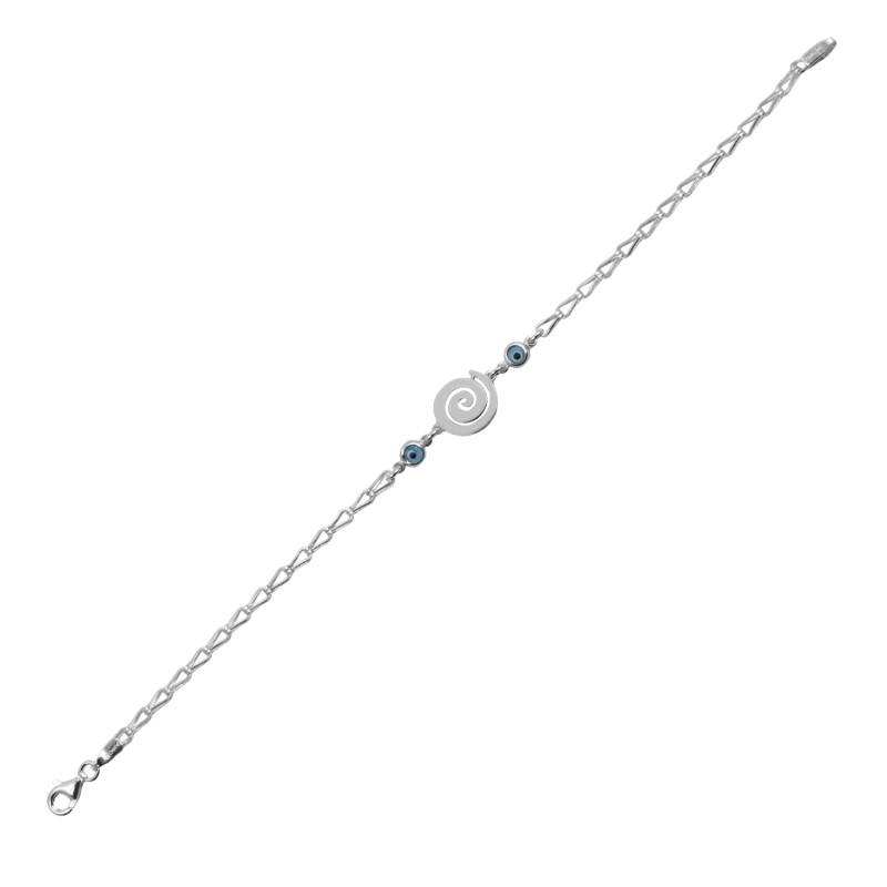 Βραχιόλι σπίρα αλυσίδα. Ασήμι 925. Βραχιόλι σπίρα αλυσίδα. Ασήμι 925.